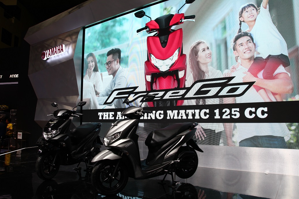 Yamaha FreeGo 125, Skutik Elegan Warnai Gelaran IMOS 2018 Yamaha FreeGo