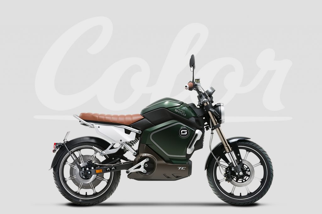 Motor Listrik Bergaya Sport Asal China, Super Soco Cukup Gahar kah? motor listrik retro