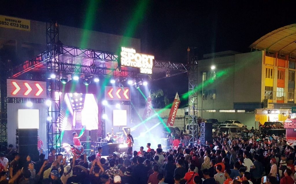 Marc Marquez di Honda Sport Motoshow 2019 honda sport bandung