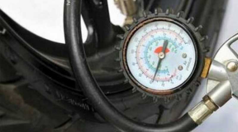 Ban Motor Matic Terlihat Seperti Bergelombang Ini 