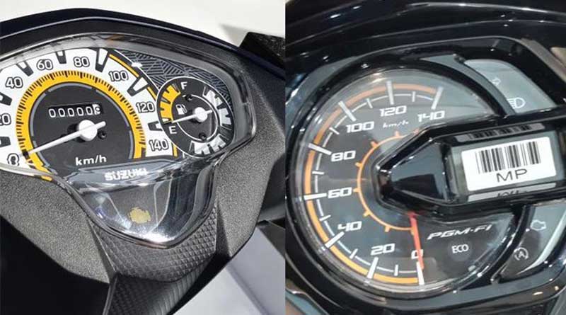 Pilih Suzuki Nex II atau Honda BeAT? Lihat Dulu Kelebihan Masing-masing Suzuki Nex II atau Honda BeAT eSP speedometer