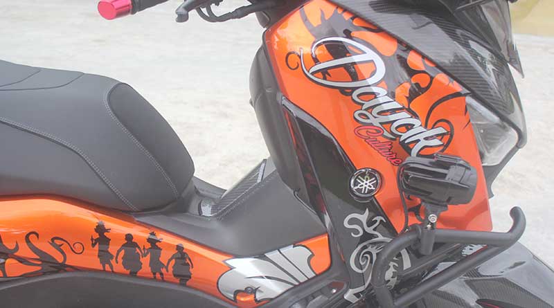 yamaha max dayak culture tampil elegan beda lain yamaha max dayak culture tampil elegan beda lain