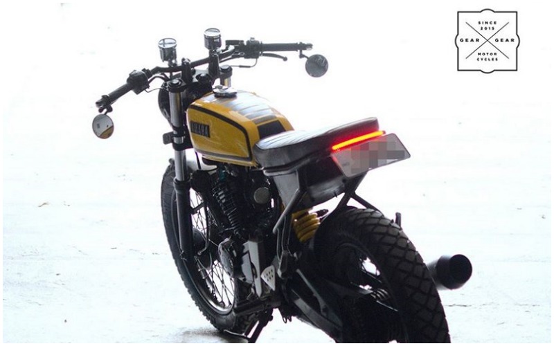 Modifikasi Motor Byson Ala Cafe Racer, Tampil Menarik! Modifikasi Byson Cafe Racer