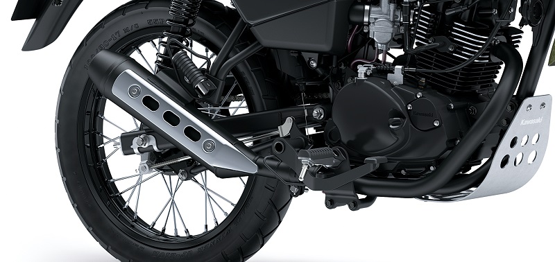 5 Perbedaan Kawasaki W175 TR dengan Kawasaki W175, Simak! W175TR Green