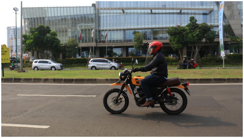 Test Ride Kawasaki W175 TR: Lincah dan Menyenangkan! Test Ride Kawasaki W175 TR 004