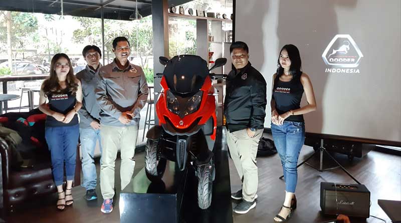 Skuter Roda Empat Qooder Rilis Di Indonesia Harga Rp 357 Juta