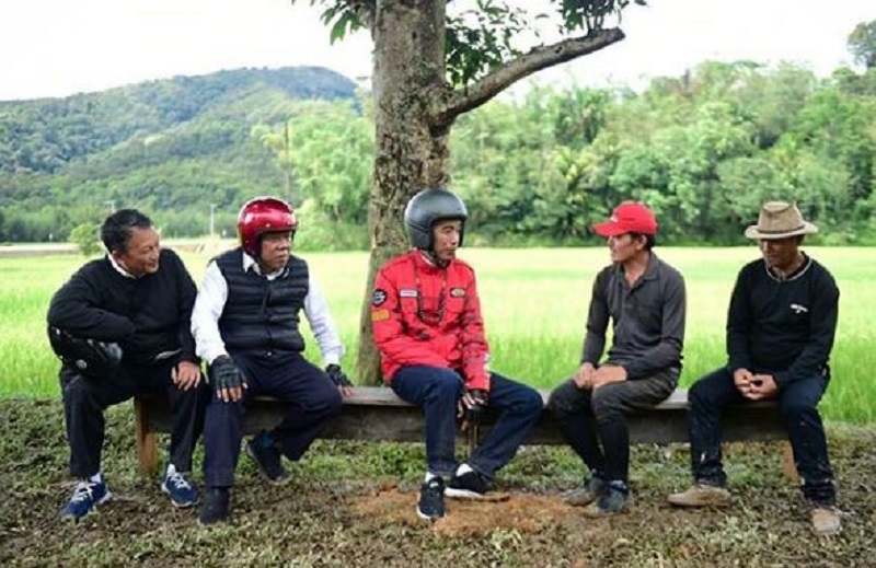 Spesifikasi Motor Jokowi Ketika Blusukan di Kalimantan, W175 Chopper! motor jokowi