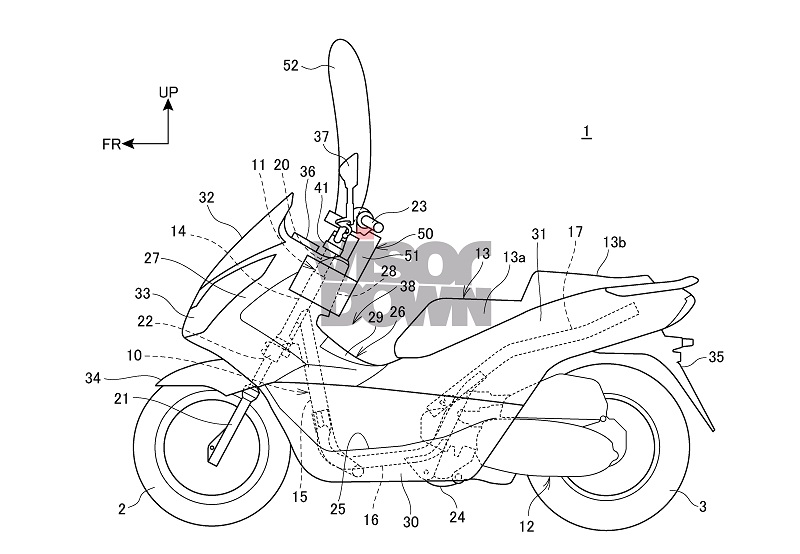 Prediksi Honda PCX Terbaru, Pakai Airbag? prediksi honda pcx terbaru