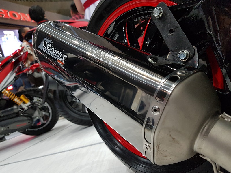 Modifikasi Honda Vario 150 Pakai Air Suspension modifikasi honda vario 150