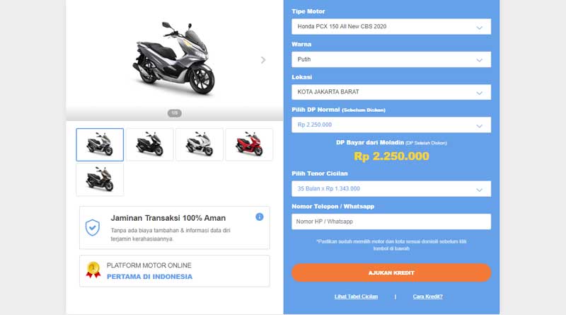 Mau Kredit Honda PCX 150? Kini Mudah dan Tidak Ribet! begini-cara-kredit-honda-pcx-150-secara-online