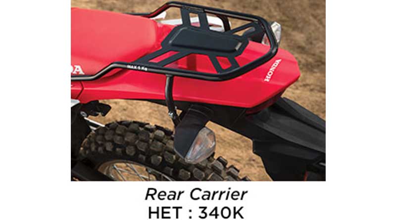 Lebih Gaya dengan Aksesori Honda CRF150L, Begini Tampilannya! 3 14
