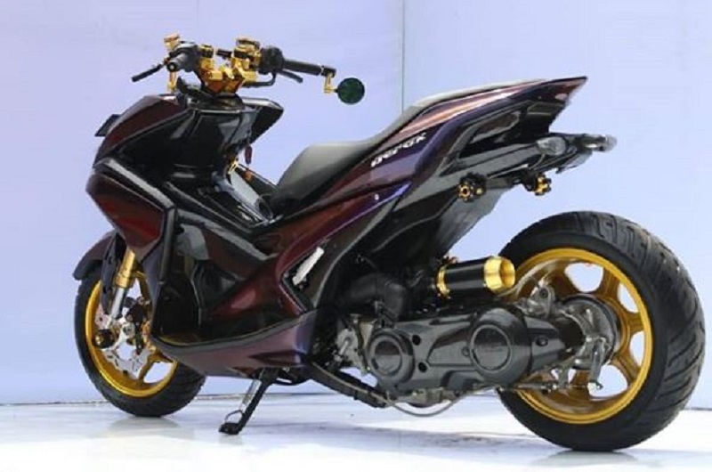 5 Ide Modifikasi Aerox 155, Dijamin Beda! Aerox Low Rider 002