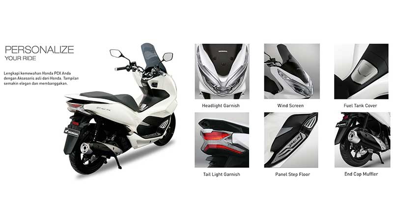 7 Kelebihan Honda PCX 150 yang Tidak Dipunya Nmax aksesori pcx