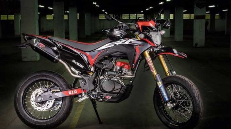 Honda CRF150L Supermoto, Intip Spesifikasi Motornya! tangguh-di-aspal-honda-crf150l-supermoto-juga-garang-dilihat