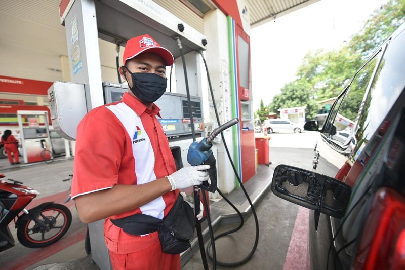 8 Langkah Pertamina Hadapi Virus Korona di SPBU Langkah pertamina cegah virus korona