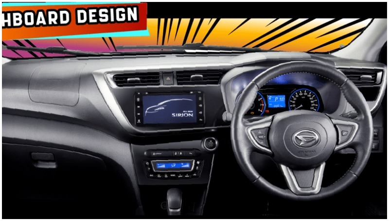 5 Perbedaan Daihatsu Sirion Facelift Vs Lama Head unit Daihatsu Sirion