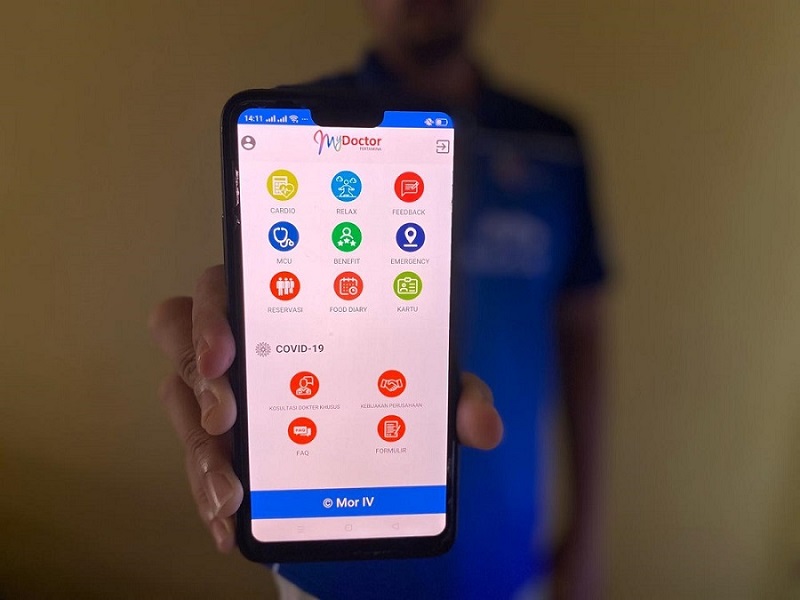 Canggih, Pertamina Pantau Kesehatan Pekerja Via Aplikasi Aplikasi kesehatan MyDoctor Pertamina