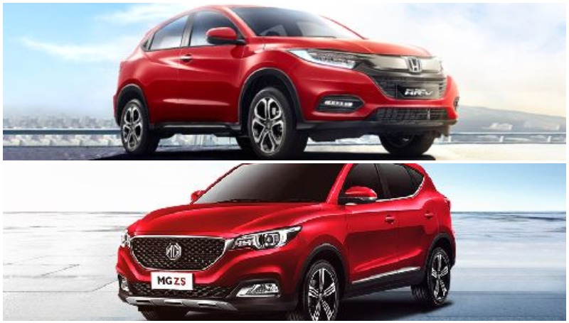 Komparasi SUV Ringkas: MG ZS Vs Honda HR-V? Desain MG ZS Vs Honda HR-V