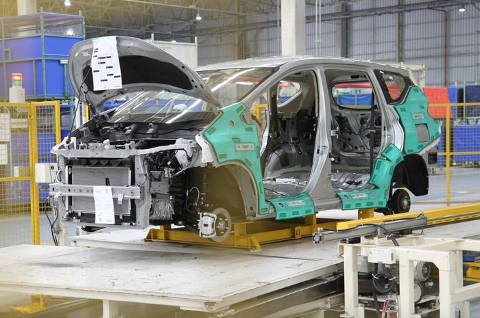 Pabrik Mitsubishi yang memproduksi Livina dan Xpander
