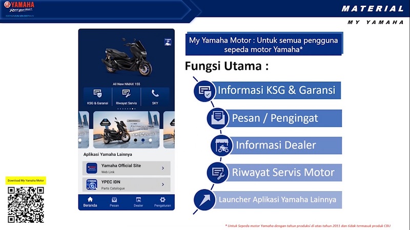 3 Alasan Mengunduh Aplikasi My Yamaha Motor aplikasi my yamaha motor