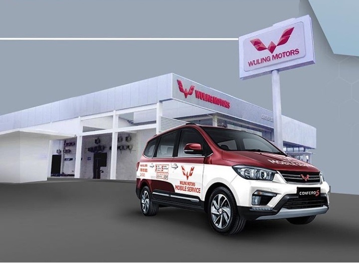 7 Keunggulan Wuling Confero, Layak Dibeli? Jaringan servis Wuling