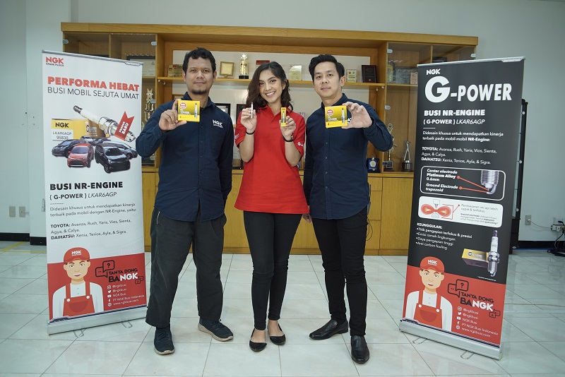 NGK Rilis Busi LKAR6AGP, Untuk 'Mobil Sejuta Umat' Busi untuk Agya-Ayla, Terios-Rush, dan Avanza-Xenia