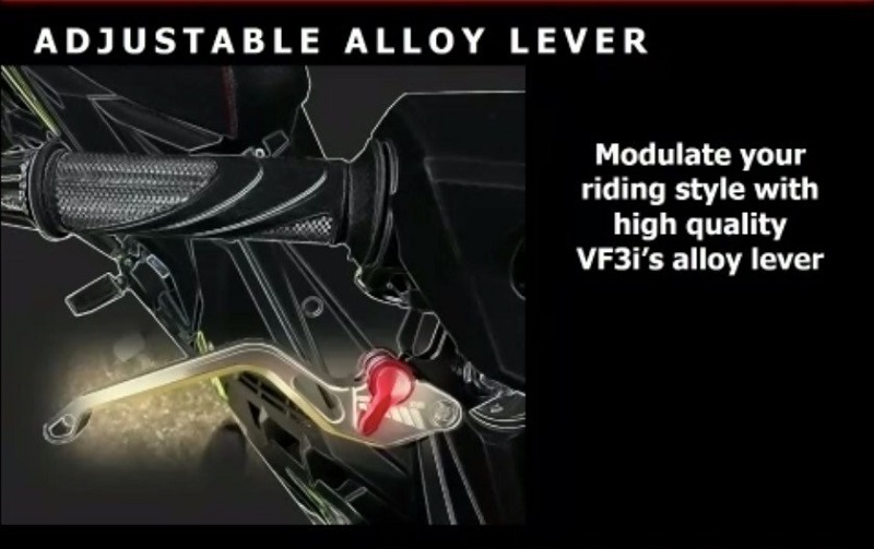 Spesifikasi SYM VF3i LE, Supra GTR dan MX King Lewat! clutch lever di motor bebek sym