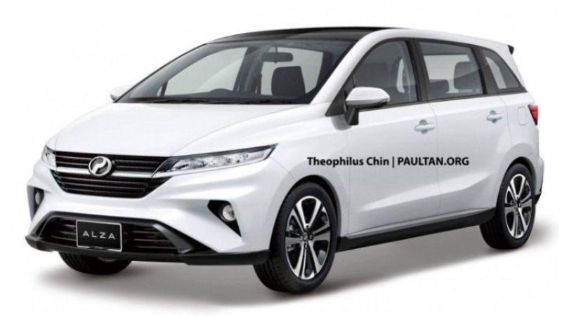 Avanza-Xenia Generasi Terbaru Bermesin Turbo atau Hybrid? Perodua Alza Terbaru