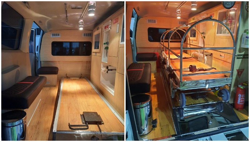 Penjualan Mobil Suzuki 2020 Ditopang Ambulans Fasilitas yang tersedia di APV Ambulans