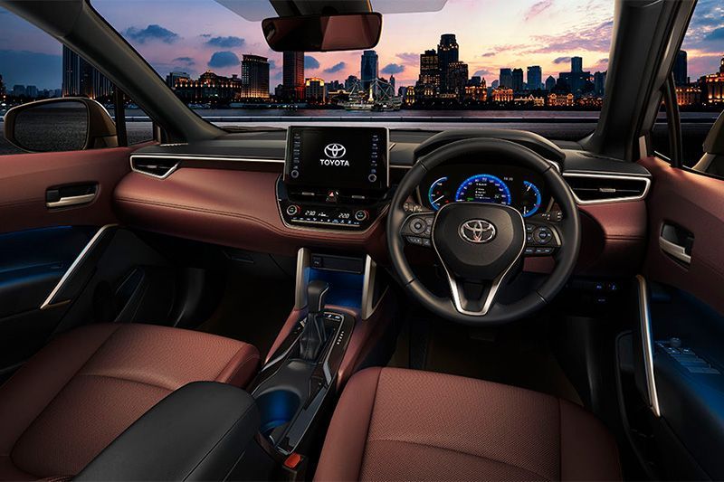 Interior Toyota Corolla Cross Indonesia