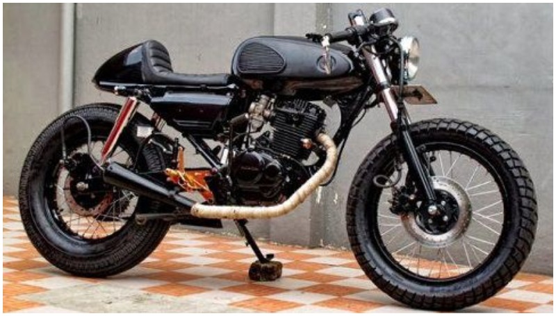 6 Konsep Honda Tiger Modif yang Bisa Jadi Pilihan Honda Tiger modif Cafe Racer