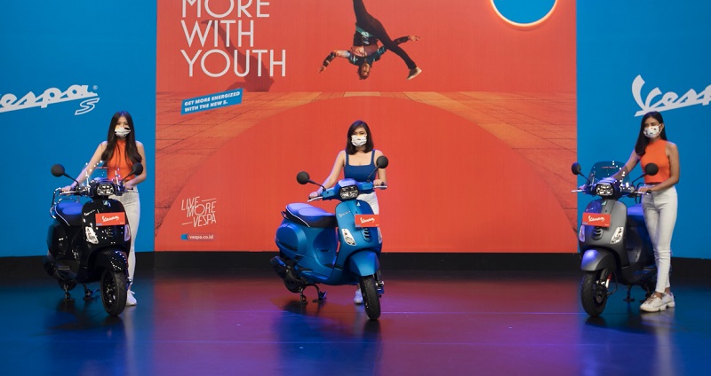 Vespa S 125 I-Get Terbaru Dijual Rp 39 Juta pilihan warna vespa s 125 i-get