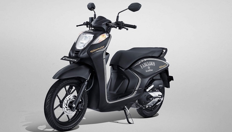 9 Motor Matik Retro yang Mirip Vespa, Lebih murah! konsumsi bbm honda genio