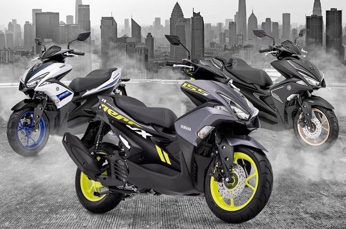 5 Perbedaan Yamaha Aerox 155 Baru Vs Lama Yamaha Aerox 155 lama