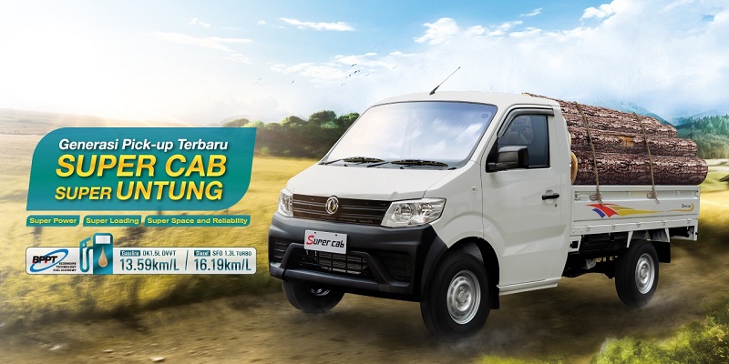10 Rekomendasi Mobil Diesel Paling Irit di Indonesia dfsk supercab