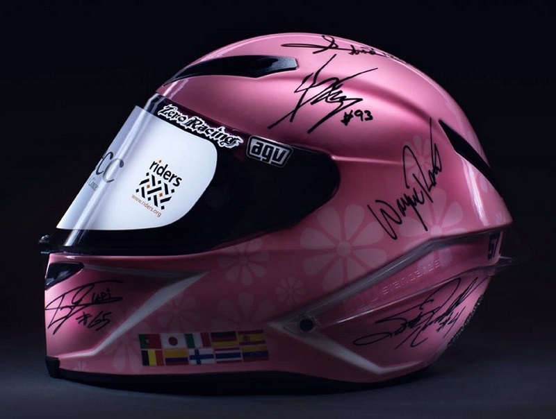 7 Helm Termahal di Dunia, Gaji UMR Minggir! helm lelang motogp