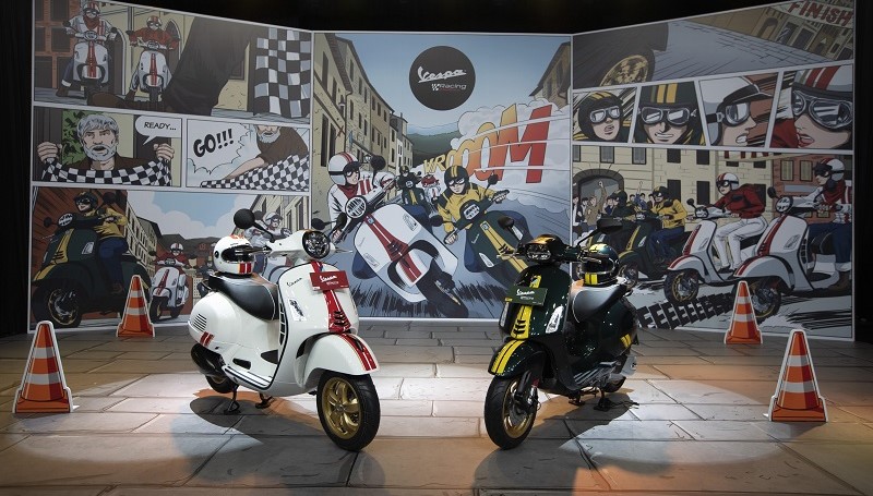 Helm Vespa Racing Sixties Rp 1,9 Juta, Menggiurkan Vespa Racing Sixties Limited Edition