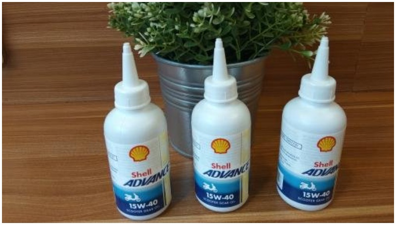 5 Rekomendasi Oli Gardan Terbaik untuk Motor Matik Shell Advance Scooter Gear Oil, jadi pilihan oli gardan terbaik