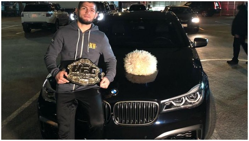 4 Koleksi Mobil Khabib Nurmagomedov, Mewah Sob! BMW Seri 6, Khabib Nurmagedov