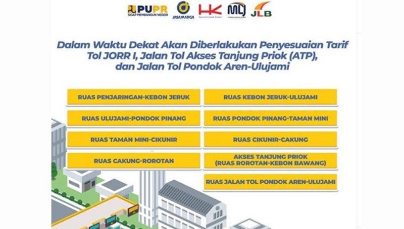 Siap-Siap, Tarif Tol di Jakarta Bakal Segera Naik Tarif tol di Jakarta akan mendapatkan penyesuaian