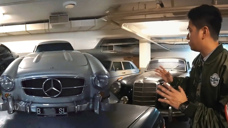 4 Koleksi Mobil BJ Habibie, Langka dan Mewah Mercedes-Benz SL300 Gullwing, koleksi mobil BJ Habibie