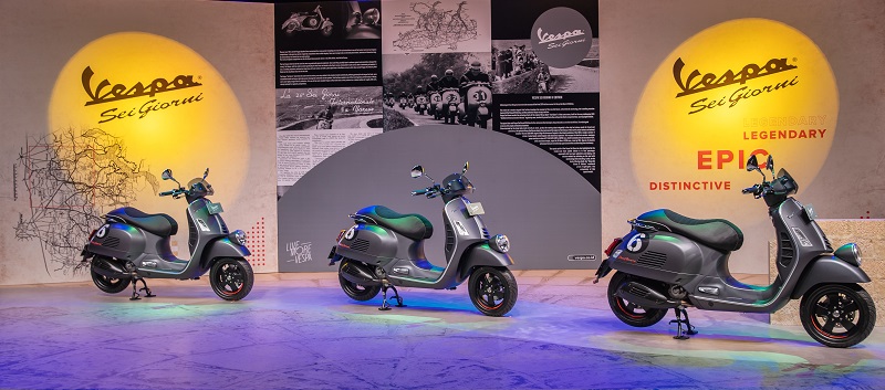 Vespa GTV Sei Giorni II Meluncur, Harga Rp 155 Juta Vespa GTV Sei Giorni II Edition