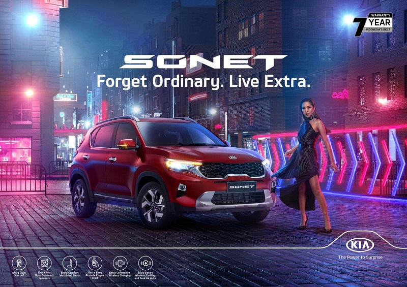 Kia Sonet Mengaspal di Indonesia, Dijual Mulai Rp193 Juta Kia Sonet Indonesia