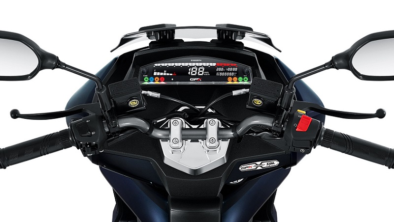 SYM Jet X150 Mendekat ke Indonesia, Rival Nmax dan PCX panel instrumen sym jet x150