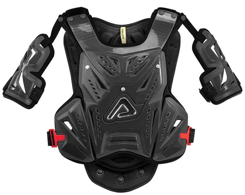 5 Riding Gear Motor Offroad yang Wajib Dipakai body protector motocross