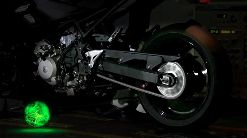 Motor Hybrid Kawasaki, Berbasis Ninja 250? motor hybrid kawasaki