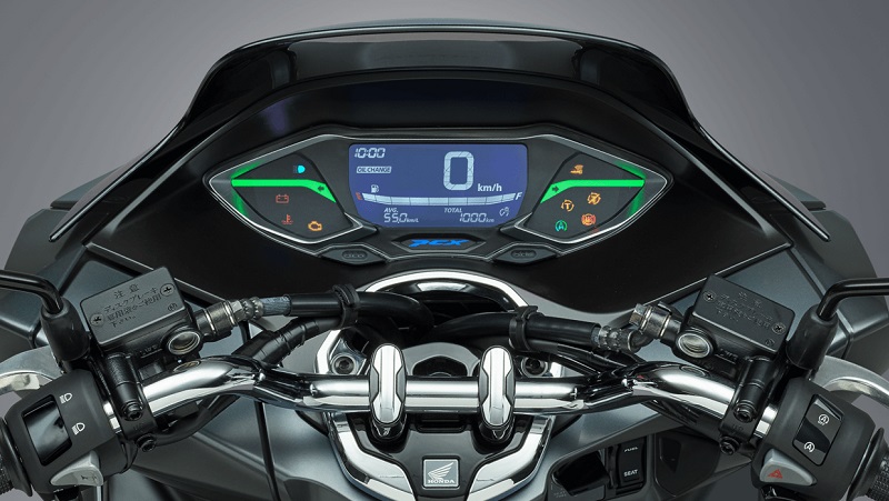 Honda PCX 160 Resmi Meluncur, Lebih Hebat dari Nmax? panel instrumen honda pcx 160