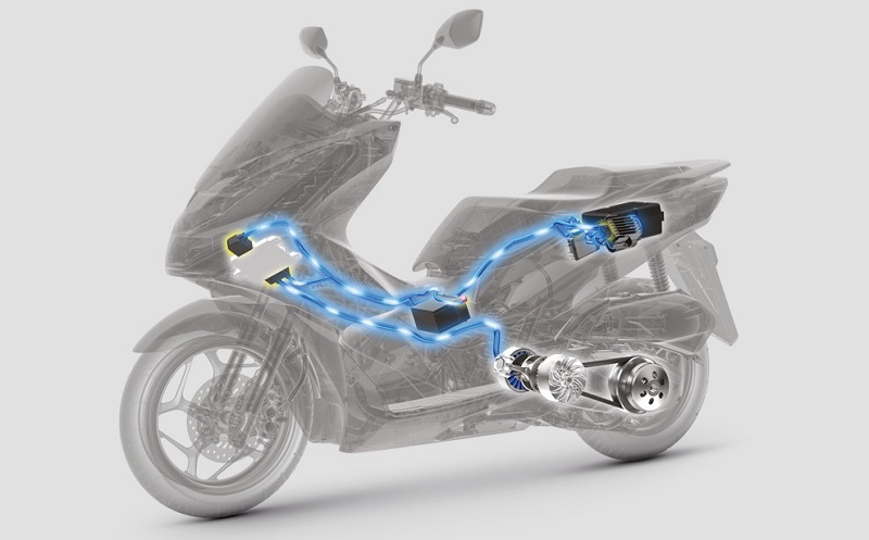 Honda PCX 160 e:HEV, Harga Tembus Rp 50 Jutaan honda pcx 160 hybrid