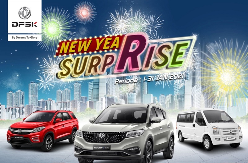 Promo Penjualan DFSK Awal Tahun 2021, Banyak Kejutan! Promo penjualan DFSK Januari 2021