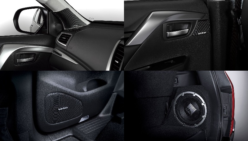 Pajero Sport Rockford Fosgate 2021, Audionya Mewah mitsubishi pajero sport rockford fosgate 2021